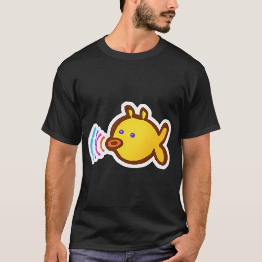 マジックスペースフィッシュ Tシャツ (正面)
