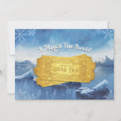 マジックトレインバーサデー招待状 招待状 (裏面)