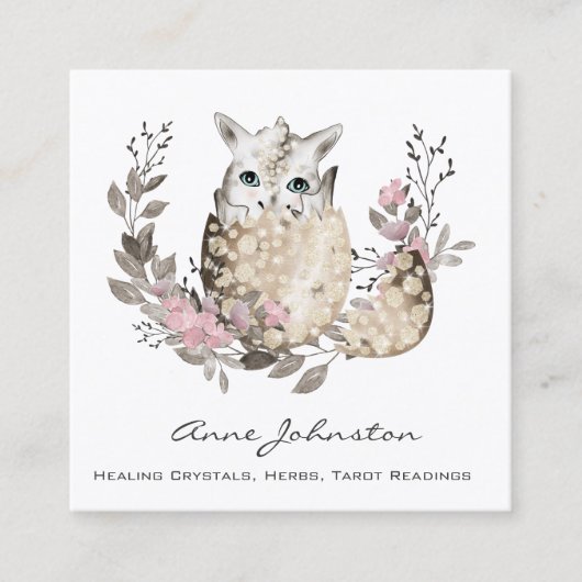 マジックドラゴンエッグ名刺 スクエア名刺 (正面)