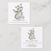 マジックドラゴンビジネスカード スクエア名刺 (正面/裏面)