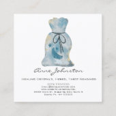 マジックバッグスクエアビジネスカード スクエア名刺 (裏面)