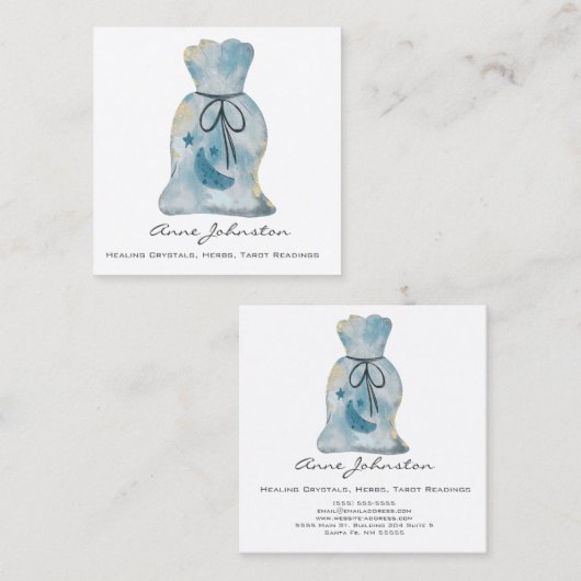 マジックバッグスクエアビジネスカード スクエア名刺 (正面/裏面)