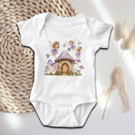 マジックフェアリーズ パープルガーデン ベビーボディスーツ