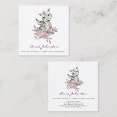 マジックベビードラゴンビジネスカード スクエア名刺 (正面/裏面)