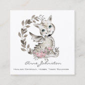 マジックベビードラゴンビジネスカード スクエア名刺 (正面)