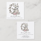 マジックベビードラゴンビジネスカード スクエア名刺 (正面/裏面)