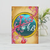 マジックベリーズ4、モノグラムパーチメント 招待状 (スタンド正面)