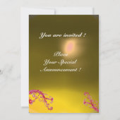 マジックベリーズ モノグラム トパーズ 招待状 (裏面)