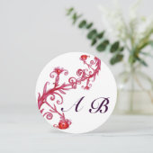 マジックベリー, モノグラム 赤 紫 案内状 (スタンド正面)