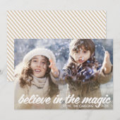 マジックホリデーカードを信じて シーズンカード (正面/裏面)