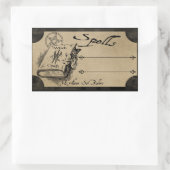 マジックポインションラベル 長方形シール (バッグ)