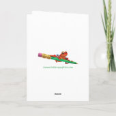 マジックマッシュルームのグリーティングカード カード (裏面)