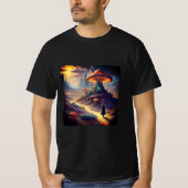 マジックマッシュルーム惑星 Tシャツ (正面)