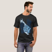 マジックマッシュルーム レトロ Tシャツ (正面フル)