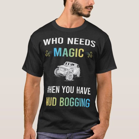 マジックマッド・ボギング・マディングに必要なもの Tシャツ (正面)