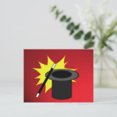 マジックミー / マジシャンの帽子 ポストカード (スタンド正面)