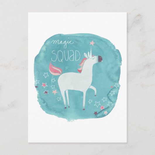 マジックユニコーンスクワッド ポストカード (正面)