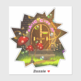 マジックワールドステッカー ブライト カラフル シール