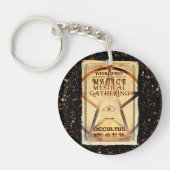 マジック神秘的な収集魔法占い師の目 キーホルダー (正面)
