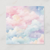 マジック クラウズ スカイ アドバイス＆ウィッシュ ブライダルシャワー エンクロージャーカード (裏面)