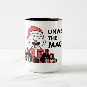 マジック・クリスマスを解き明かす ツートーンマグカップ