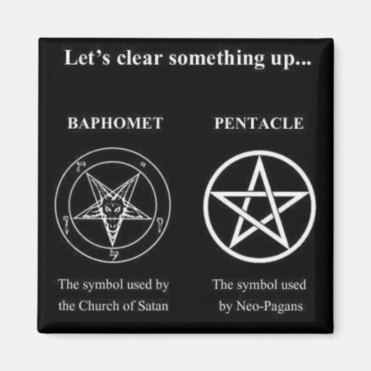 マジック – 何か澄んしよう マグネット (正面)