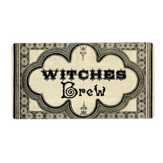 マジック – 魔女のビール ラベル (正面)