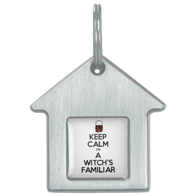 マジック-魔法使いの親友 ペットネームタグ (正面)