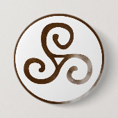 マジック- Triskele 缶バッジ (正面)