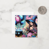 マジック | WItchベビー醸造 | ベビー | 妊娠 ノートカード (正面/裏面インサイチュ)