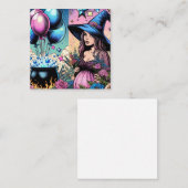 マジック | WItchベビー醸造 | ベビー | 妊娠 ノートカード (正面/裏面)