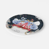 マジッ鮮やかクサーカス誕生日 ペーパープレート (アングル)