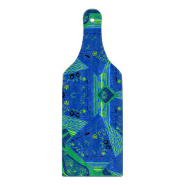 マジプードルリガミチンツブルーグリーン カッティングボード