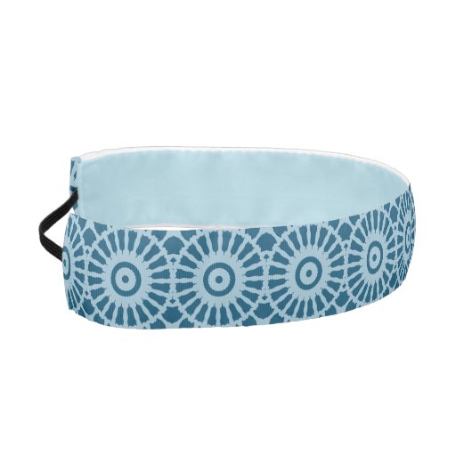 マジプードレス万華鏡のように千変万化するパターンS – ダックエッグダークティール（緑がかった色） アスレチックヘッドバンド (左)