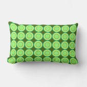 マジポドレスドヌトリーングリーングリーン ランバークッション (正面)