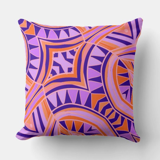 マジポドレスニューフィッシュヘッド離れズジャズファンクオレンジ クッション (正面)