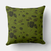 マジポドレスフィッシュバラオリーブブラック クッション (裏面)