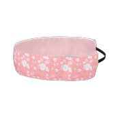 マジポドレスフィッシュバラ赤面ピンクホワイト アスレチックヘッドバンド (右)
