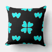 マジポドレスブルーハート クッション (正面)