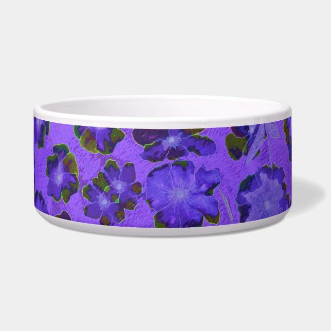 マジポドレスボタニカルガーデン – バイオレットパープル ボウル (正面)