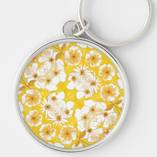 マジポドレスボタニカルガーデン – バタースコッチイエロー キーホルダー (正面)