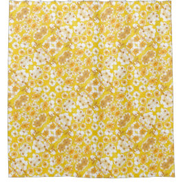 マジポドレスボタニカルガーデン – バタースコッチイエロー シャワーカーテン