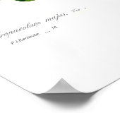 マジャス（ナスタチウム） ポスター (角)