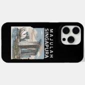 マジュラシンガポール Case-Mate iPhoneケース (裏面 (横))