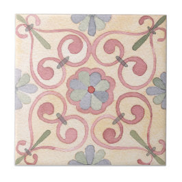 マジョリカウォーター色 タイル