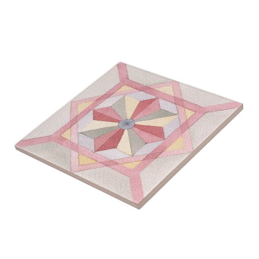 マジョリカウォーター色 タイル (側面)