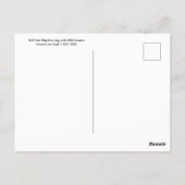 マジョリカジュグワイルドフラワービンセントヴァンゴッホ ポストカード (裏面)