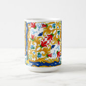 マジョリカ，シチリアスタイル，レモン コーヒーマグカップ (中央)