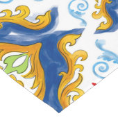 マジョリカ，シチリアスタイル，レモン ロングテーブルランナー (コーナー)