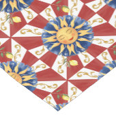 マジョリカ・シチリア・サン ショートテーブルランナー (コーナー)